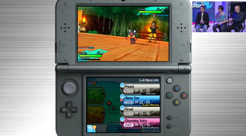 Illustration for article titled Pokémon Sun and Moon Footage Shows Three New Monsters, Battles, and More